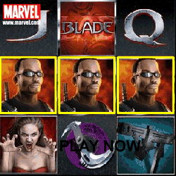 Play the Great Marvel Slot Blade at Circus Casino