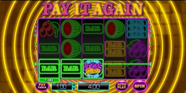 Pay It Again Vegas Millions Win Screenshot 2