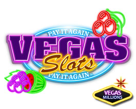 Pay It Again Vegas Millions Slot Logo