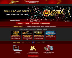 SilverSands Casino are offering a massive R8888 Welcome Bonus